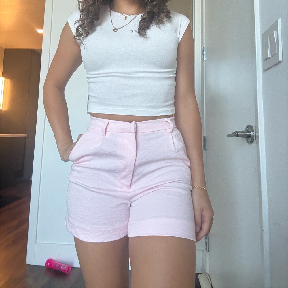 Light pink shorts from H&M!